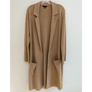 J. Crew Ella Long Sweater Blazer in Camel, size XS, LIKE NEW